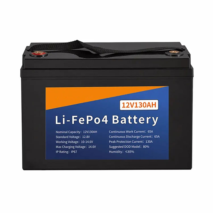 Paket Baterai Lithium Penyimpanan Energi 12.8V 130Ah