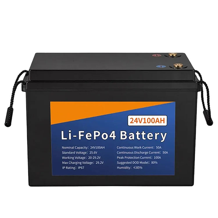 Paket Baterai Lithium Penyimpanan Energi 25.6V 100Ah